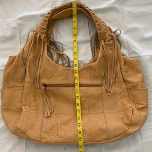 Leather Nine West Boho bag. Great condition! Rare find.